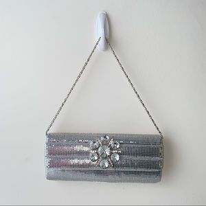 Flower Crystal Evening Clutch